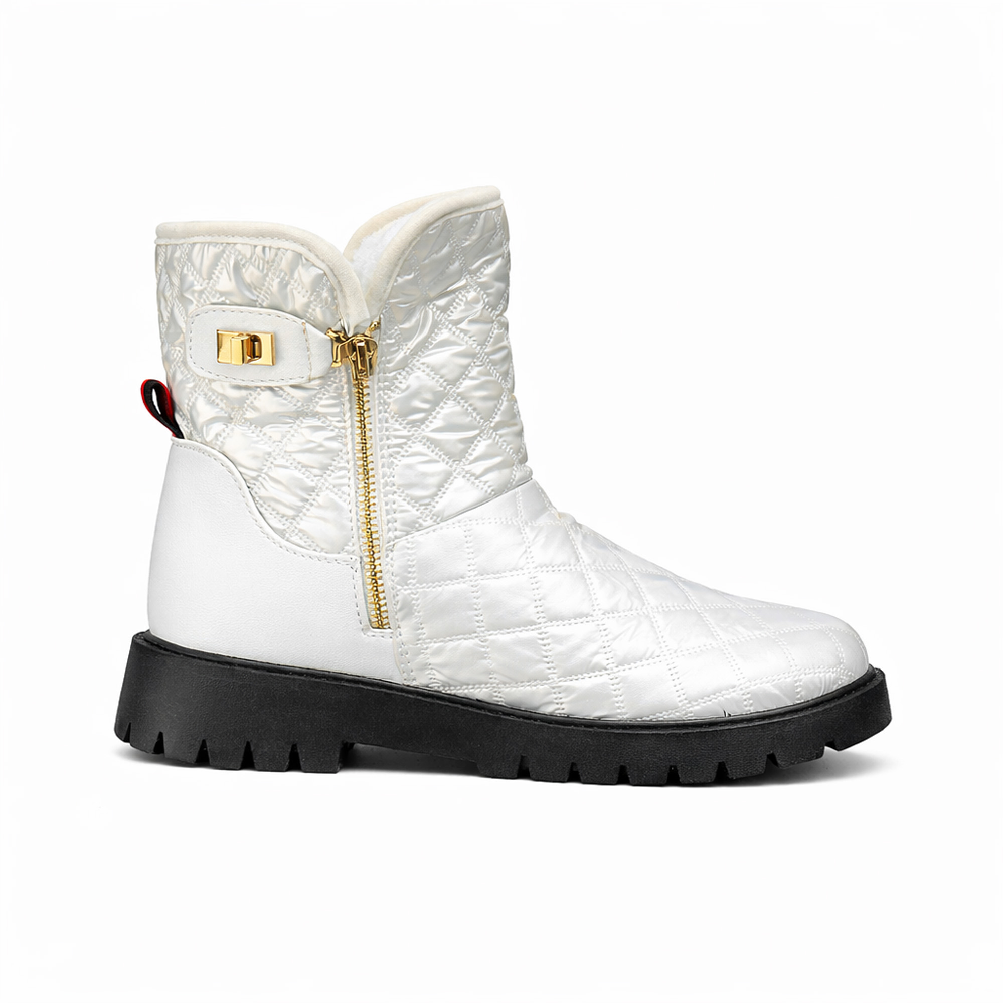 Botas De Mujer Para Clima Frío Con Suela Antideslizante