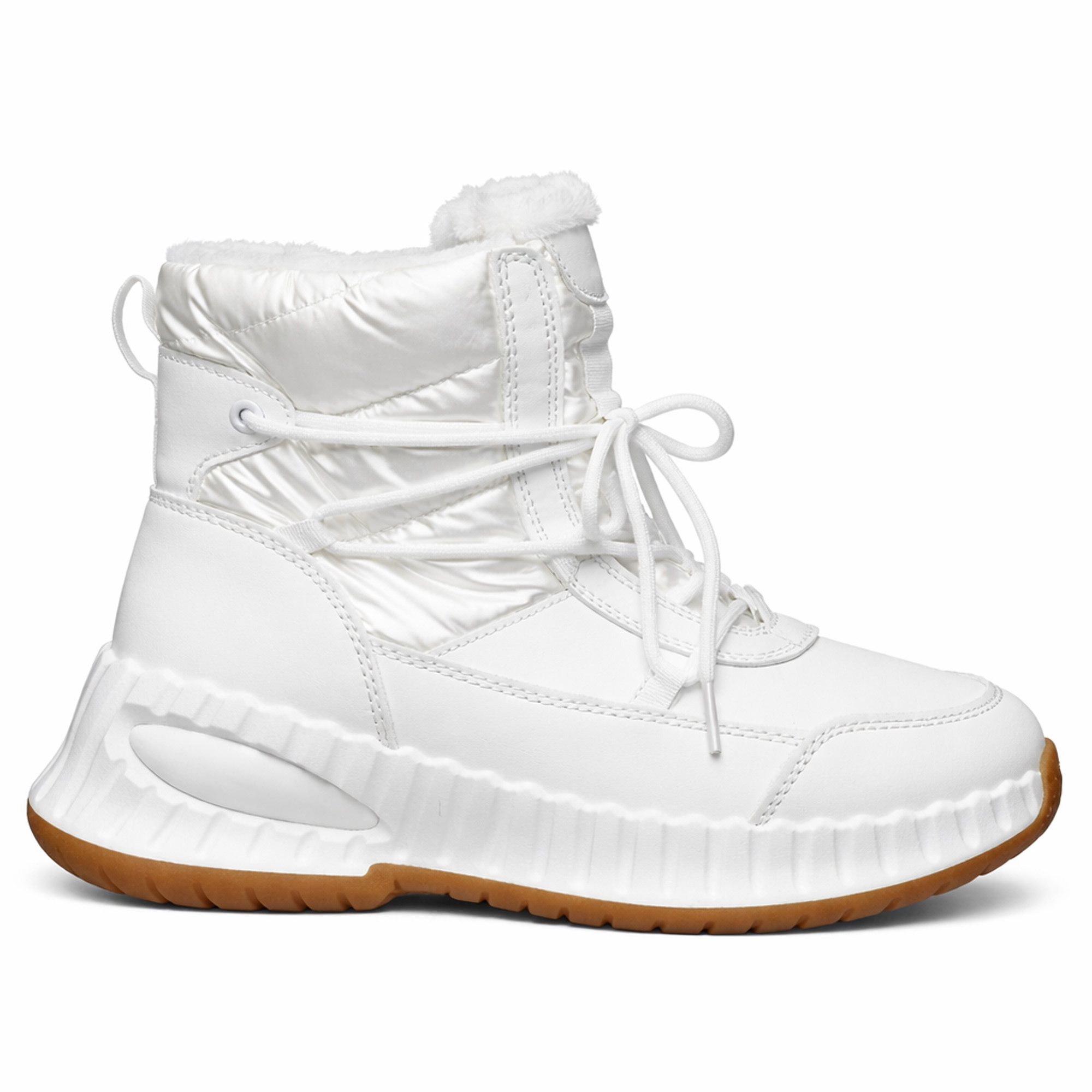 Botas De Invierno Para Mujer Diseño Acolchado Cómodas
